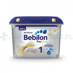 Bebilon ProFutura 1 mleko początkowe dla niemowląt od 1 dnia życia 800g