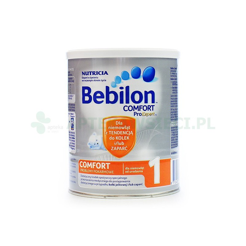 Bebilon COMFORT 1 ProExpert mleko początkowe na kolki i zaparcia od urodzenia 400g